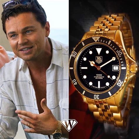 wolf of wall street watches|tag heuer leonardo dicaprio.